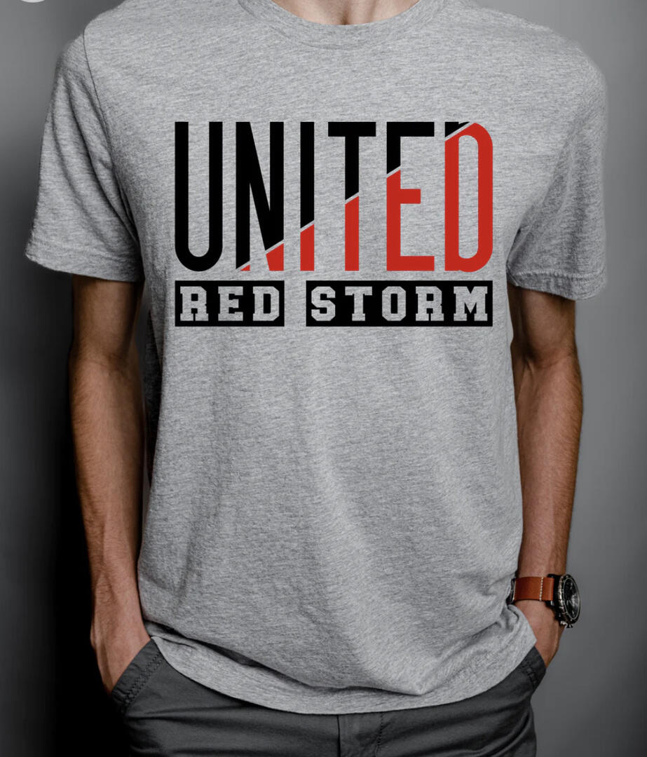 United Red Storm Split Graphic Tee
