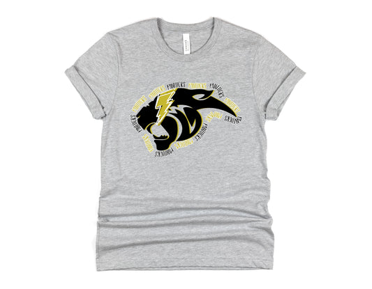 Panthers Seeing Double Graphic Tee
