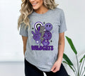 Wildcats purple Groovy DTF Transfer - Merch Girls