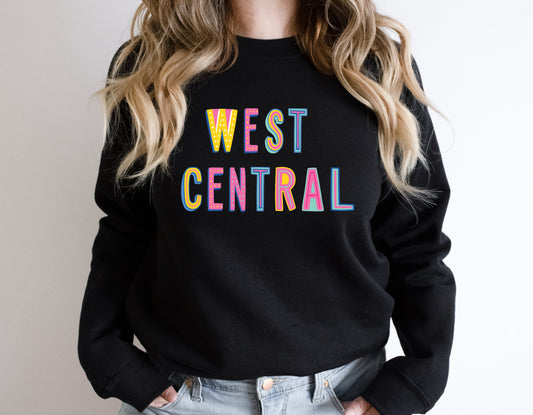 West Central Colorful Graphic Tee