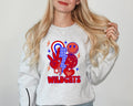 Wildcats Red and Blue DTF Transfer - Merch Girls