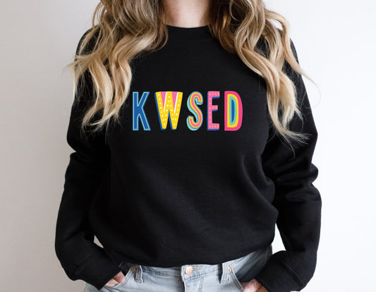 KWSED Colorful Graphic Tee