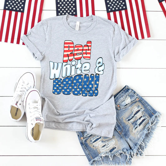 Red White & Boom Graphic Tee