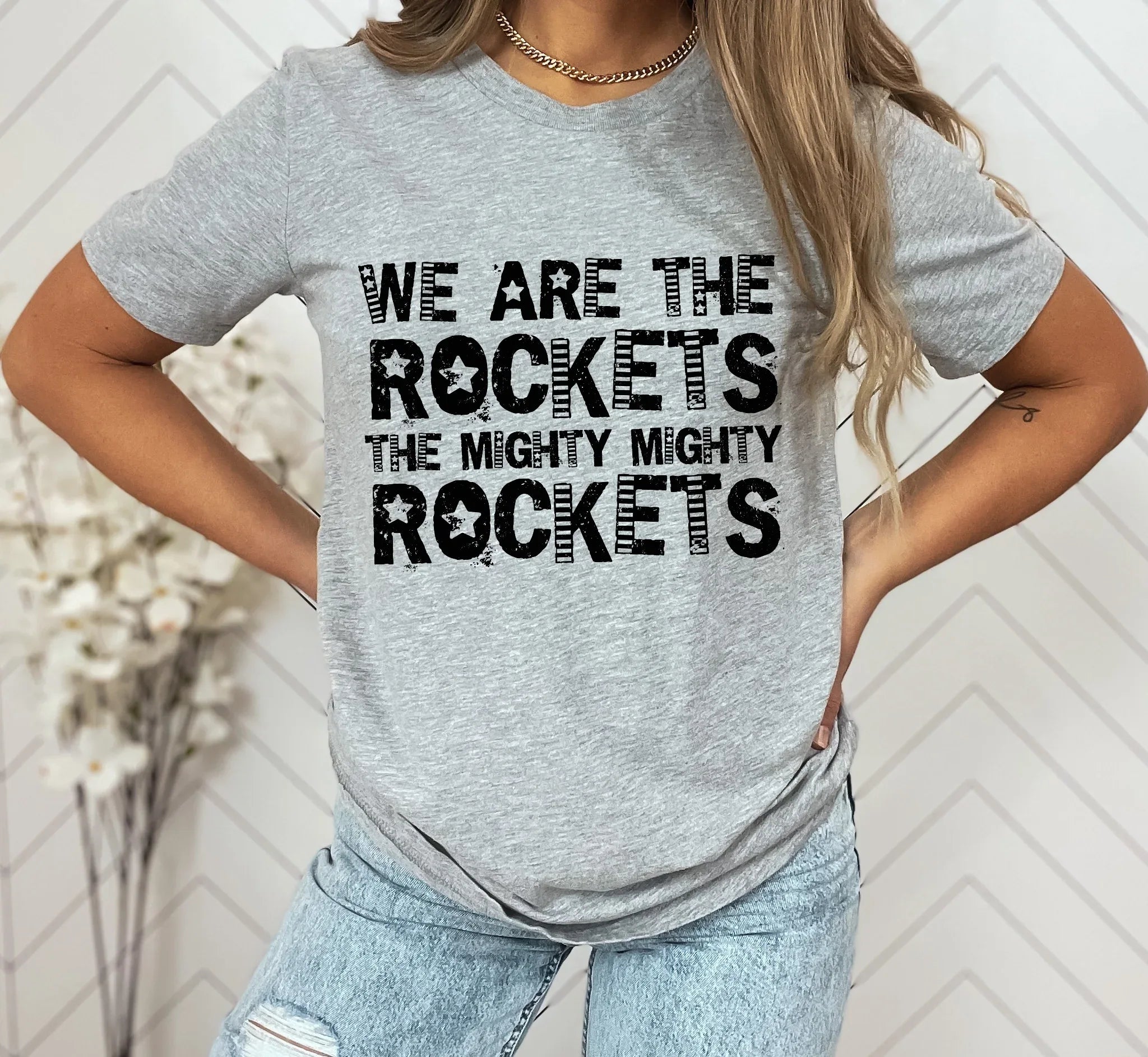 We are the Rockets DTF Transfer - Merch Girls