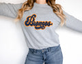 Broncos Vintage Retro Shadow Distressed DTF Transfer - Merch Girls