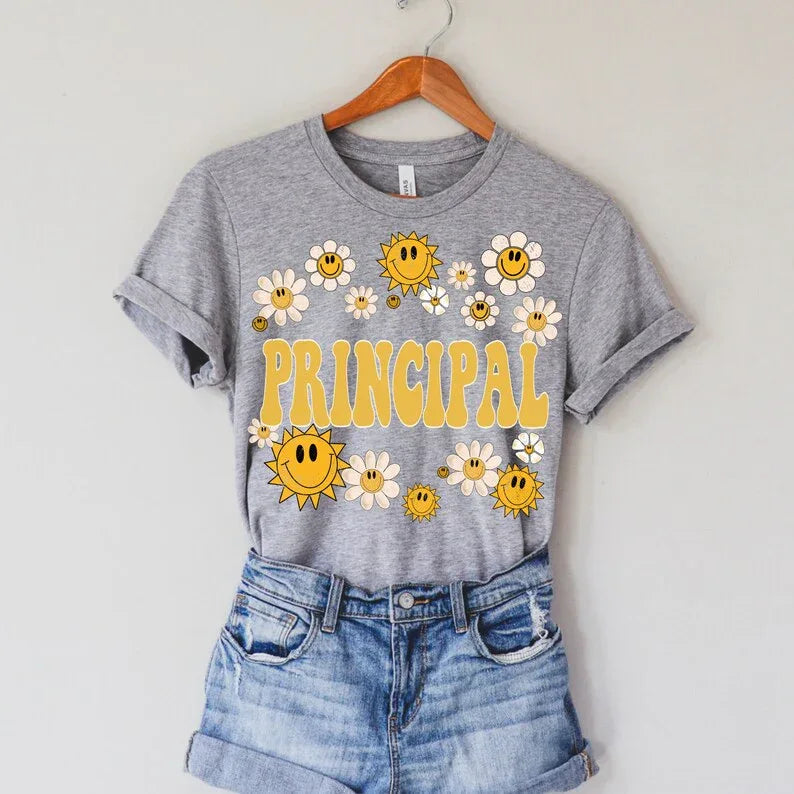 Principal Retro Graphic Tee - Merch Girls
