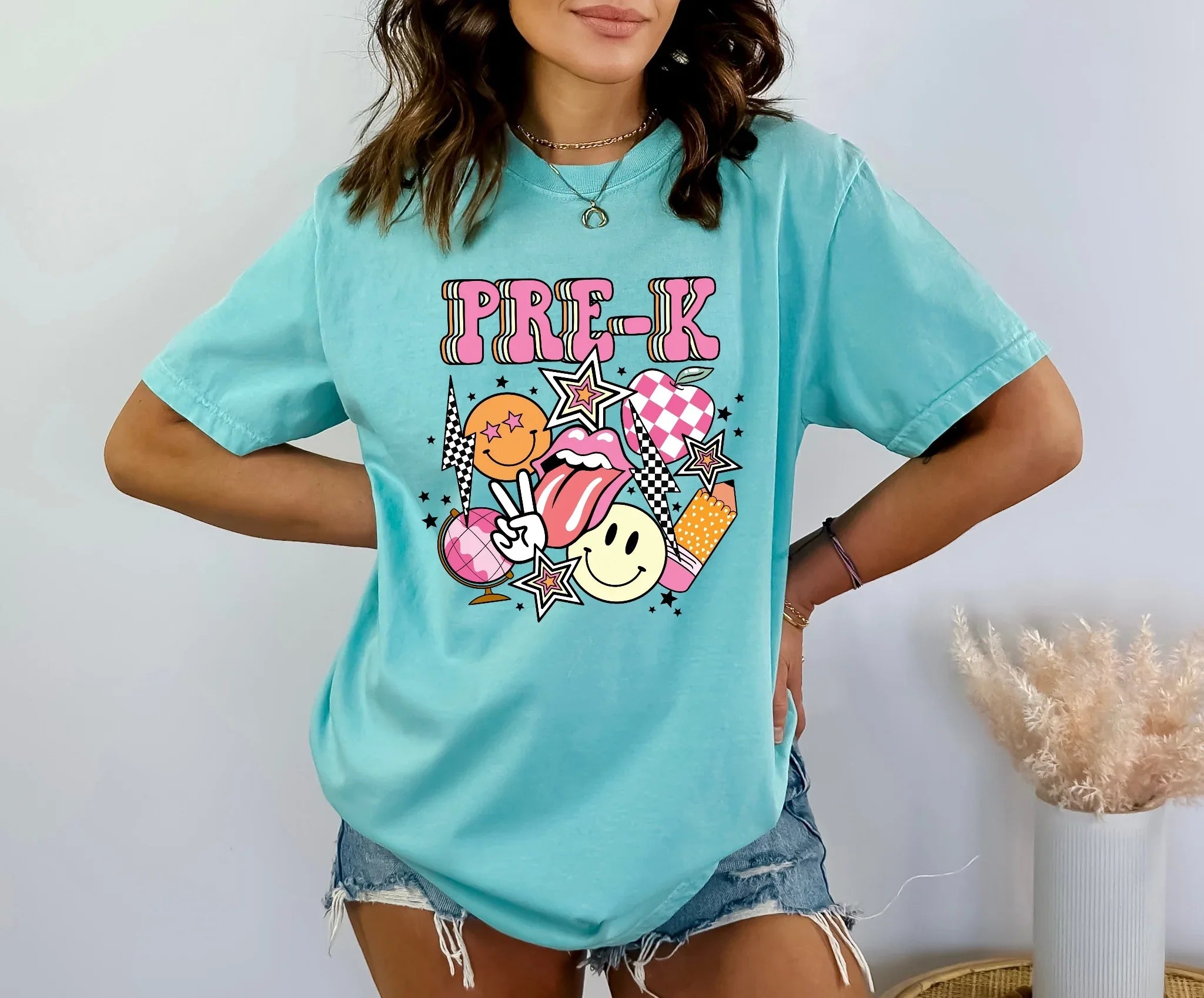 Pre-K Preppy Graphic Tee - Merch Girls