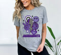 Jackrabbits purple Groovy DTF Transfer - Merch Girls