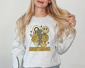 Mustangs Old Gold and Black DTF Transfer - Merch Girls