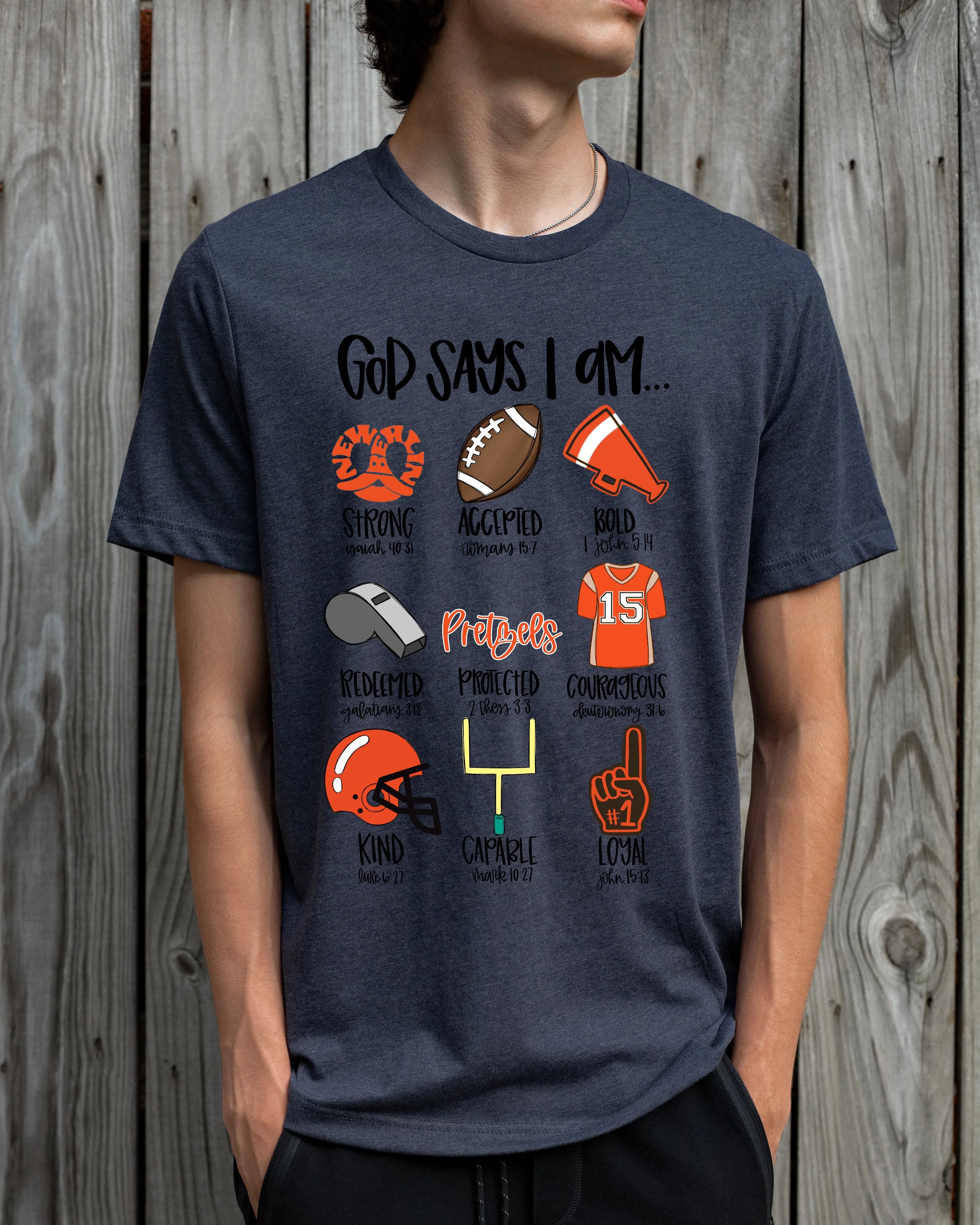 God Says I Am Pretzels DTF Transfer - Merch Girls