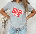 Patriots Red/White Vintage Retro Shadow Distressed DTF Transfer - Merch Girls