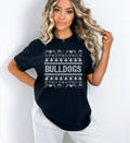 Bulldogs Ugly Christmas Sweater DTF Transfer - Merch Girls