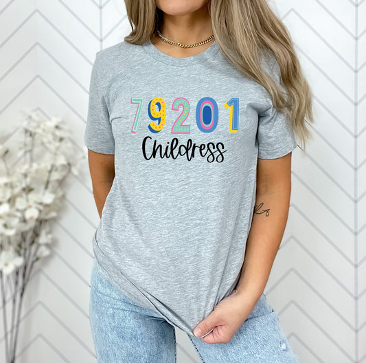 79201 Colorful Graphic Tee