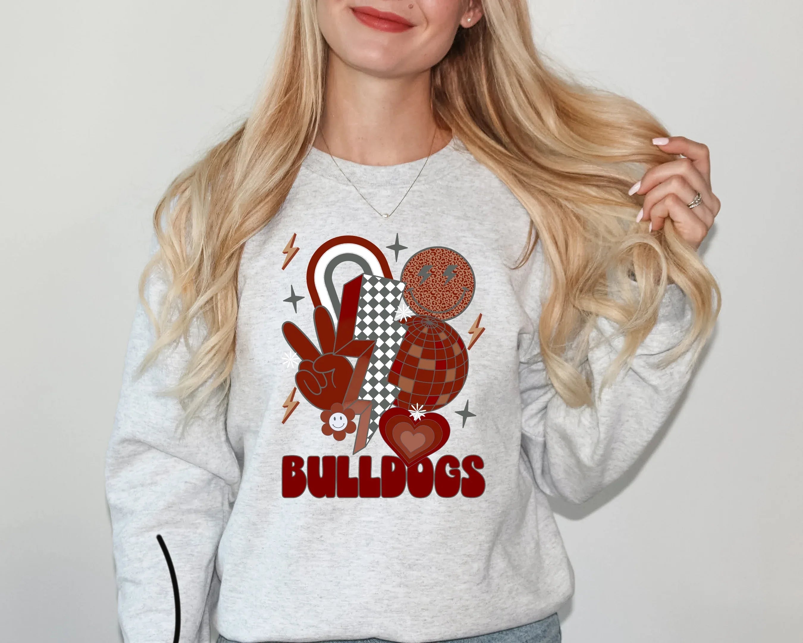 Bulldogs Maroon DTF Transfer - Merch Girls