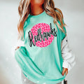 RedHawks Pink Leopard DTF Transfer - Merch Girls