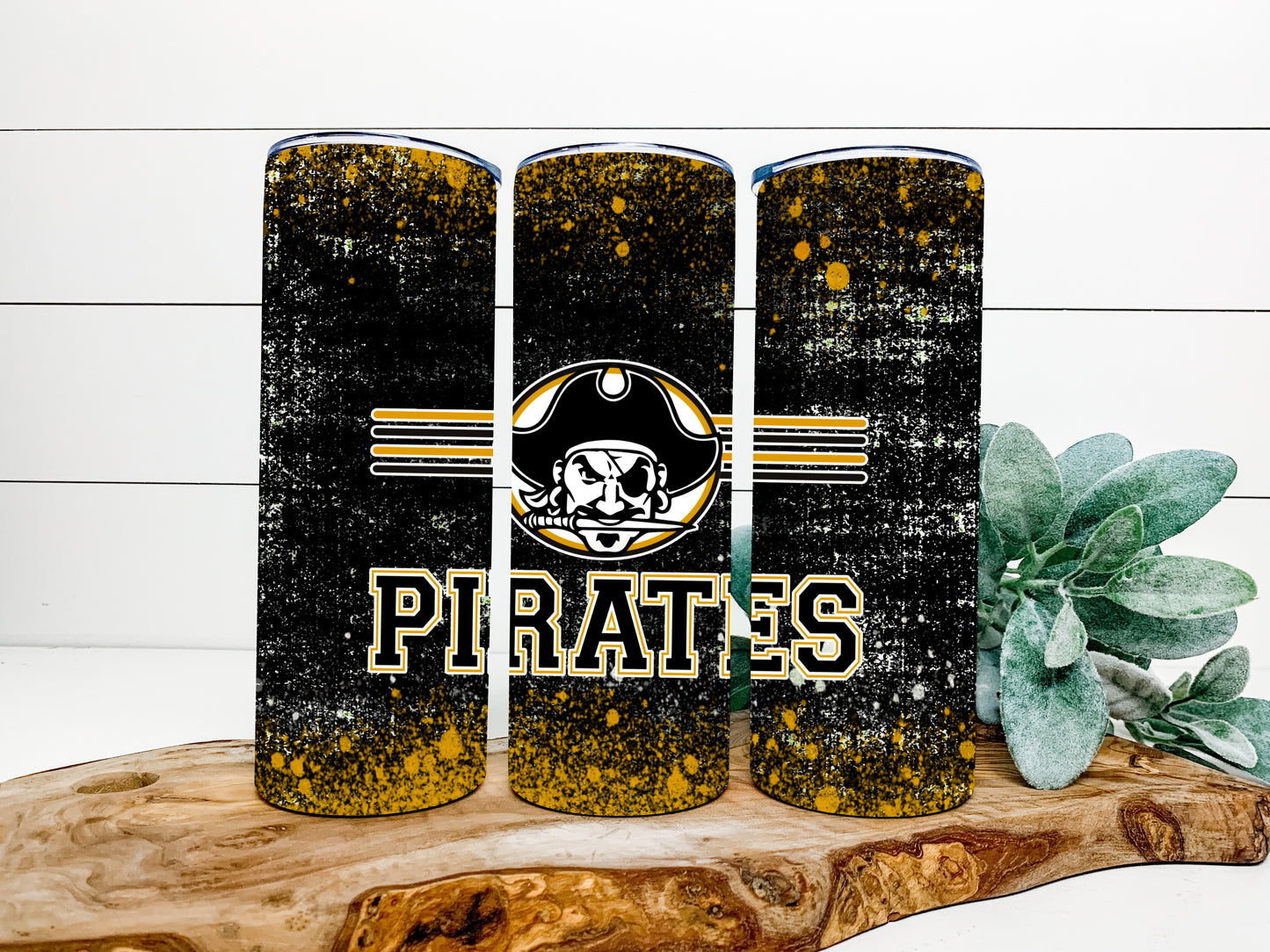 Pirates Completed 20oz Skinny Tumbler