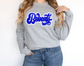 Bobcats Vintage Retro Shadow Distressed DTF Transfer - Merch Girls
