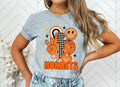 Hornets Orange Groovy DTF Transfer - Merch Girls