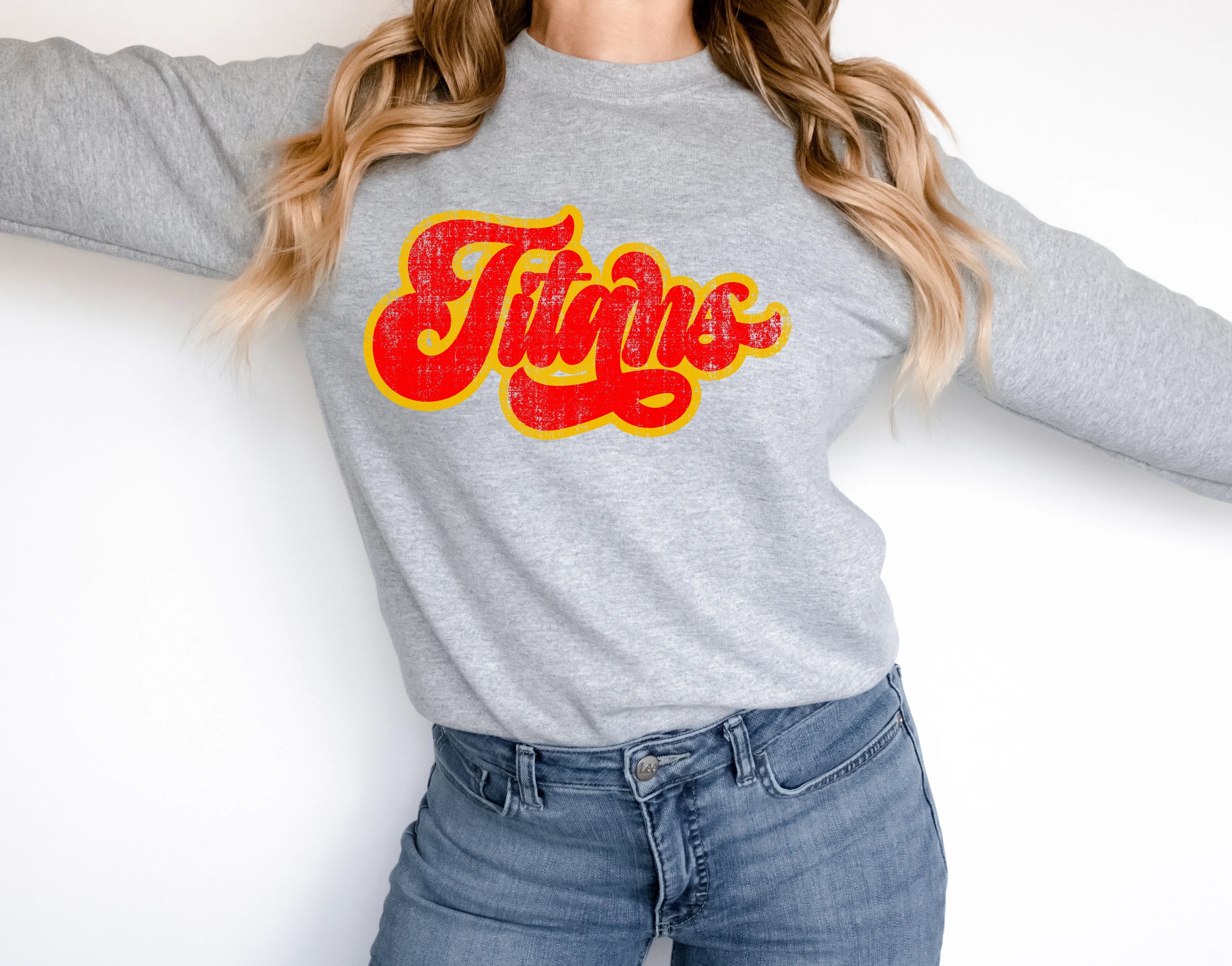 Titans Vintage Retro Shadow Distressed DTF Transfer - Merch Girls