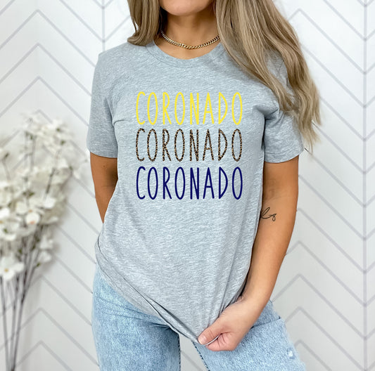 Coronado Skinny Mascot Graphic Tee