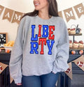 Liberty Sporty Varsity Doodle DTF Transfer - Merch Girls