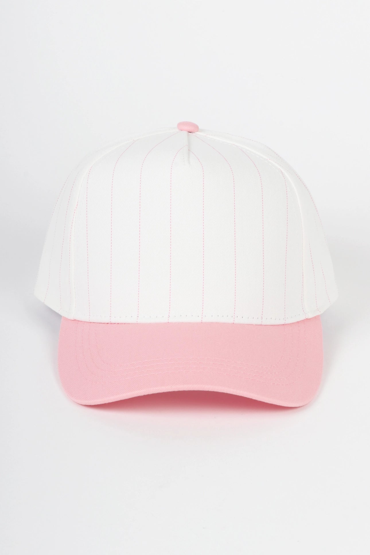 Collegiate Letter Glitter HTV or Fabric Applique Embroidered Adjustable Baseball Pinstripe Trucker Hat