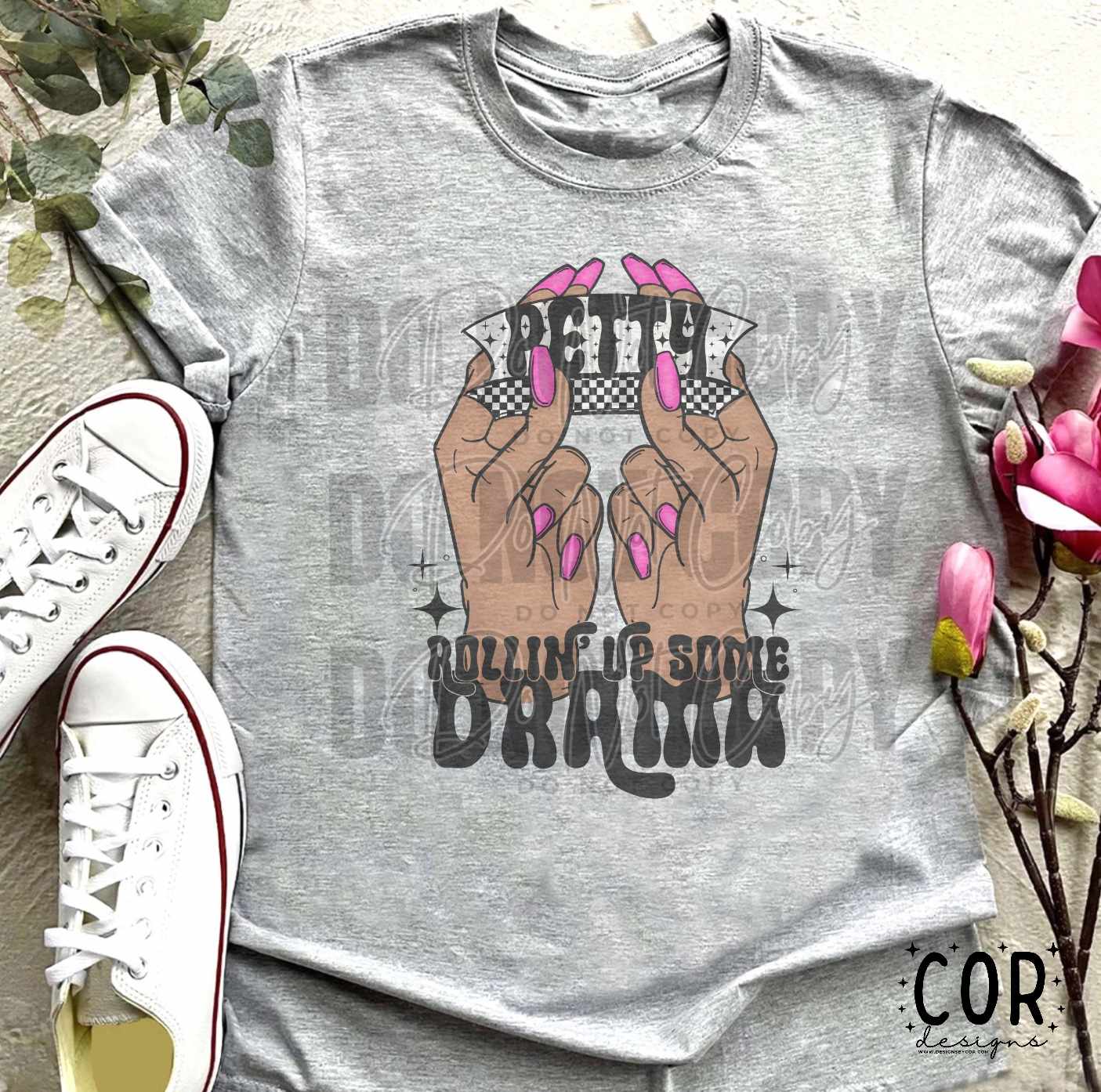 Petty Rolling Up Some Drama DTF Transfer