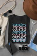 Repeating Trans Vote Graphic Tee - Merch Girls