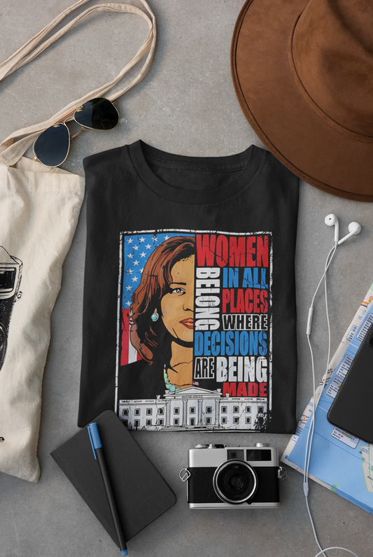 Women Belong Graphic Tee