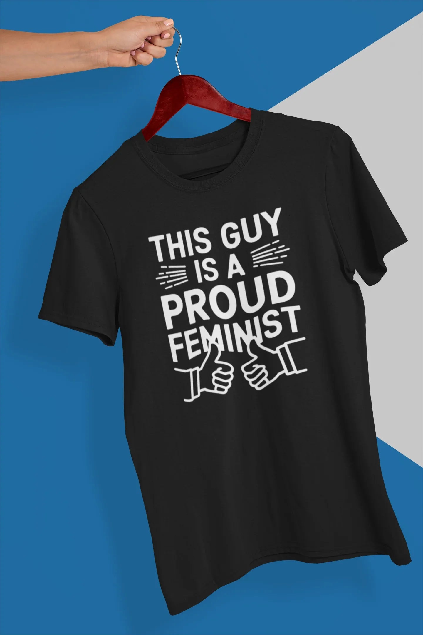 This Guy Is Proudly A Feminist Graphic Tee - Merch Girls