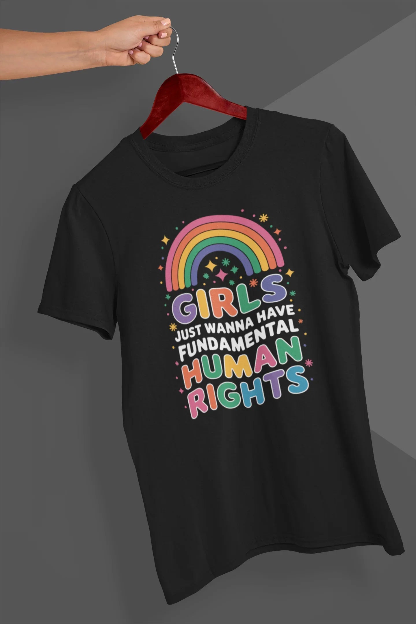 Girls Just Wanna Have Fundamental Rights Graphic Tee - Merch Girls