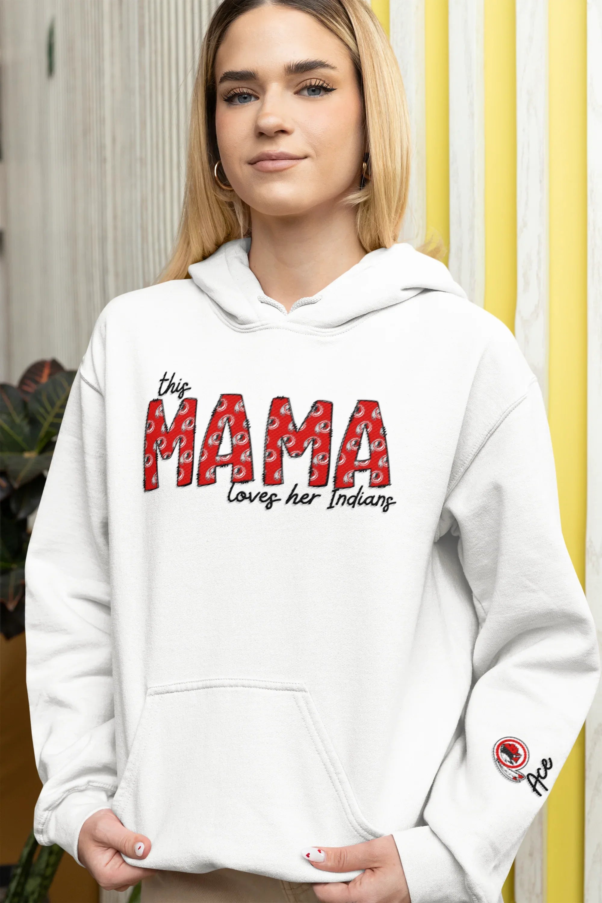 This Mama Loves Her Indians DTF Transfer - Merch Girls