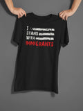 I Stand With Immigrants Graphic Tee - Merch Girls