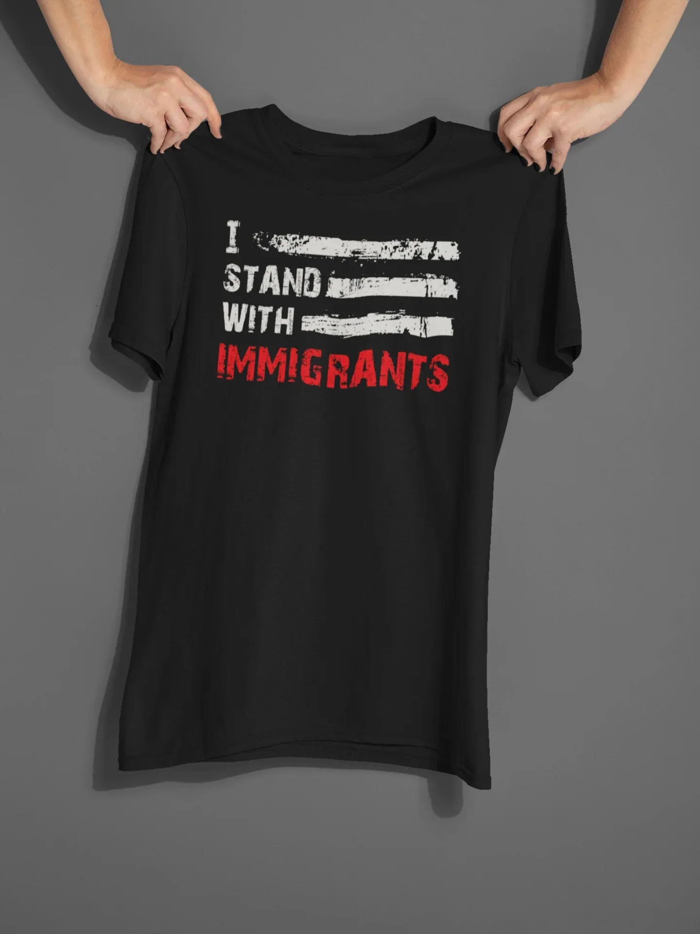 I Stand With Immigrants Graphic Tee - Merch Girls