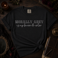 Shades of Morally Grey | Dark Romance Reader Embroidered Shirt