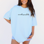 Sunkissed Summer Embroidered Comfort Color Short Sleeve Shirt or Tank Top