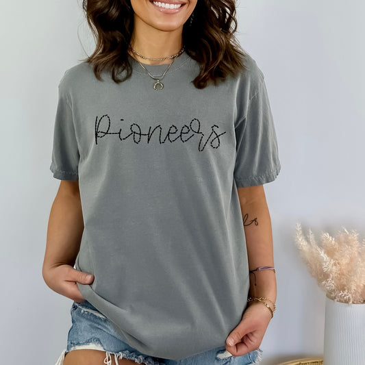Pioneers Faux Handstitched DTF Transfer