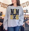 Niners Sporty Varsity Doodle DTF Transfer - Merch Girls