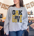 Oak Grove Sporty Varsity Doodle DTF Transfer - Merch Girls