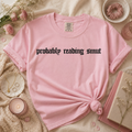 After Hours Reading | Probably Reading Smut Embroidered Bookish Shirt