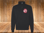 Dallas Grimes-Center Mustangs Embroidered Quarter Zip Fleece Sweatshirt - Merch Girls