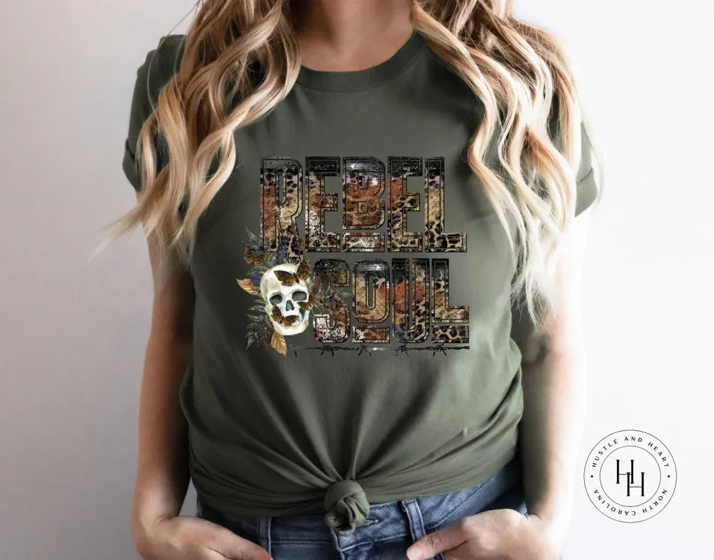 Rebel Soul Graphic Tee - Merch Girls