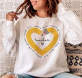 Teacher Pencil Heart Graphic Tee - Merch Girls