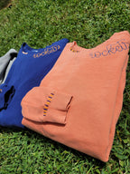 High School Mascot Embroidered Neckline Comfort Colors Sweatshirt - Merch Girls