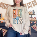 Rockets Boho Sporty Varsity Doodle DTF Transfer - Merch Girls