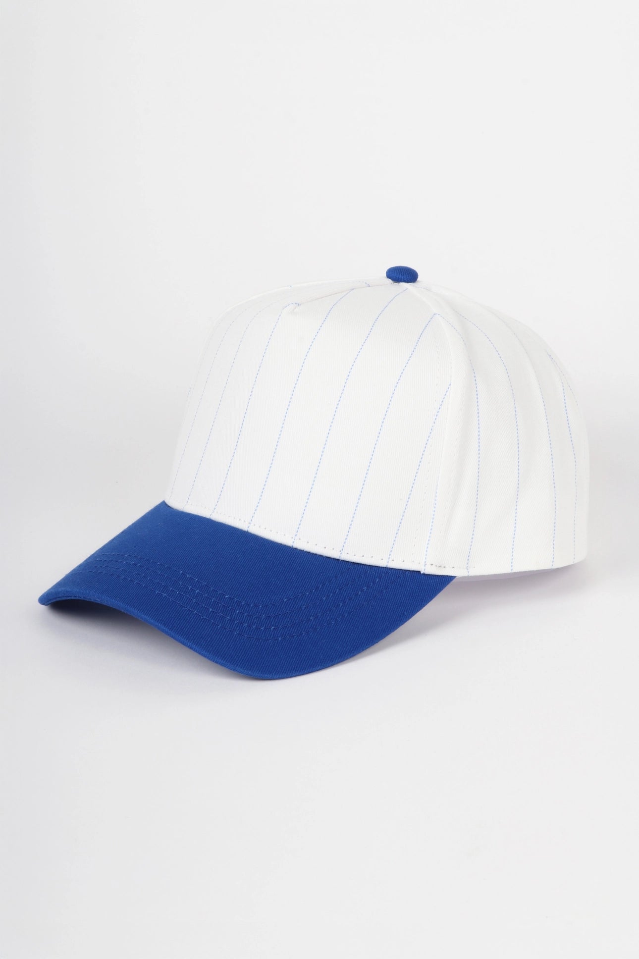 Collegiate Letter Glitter HTV or Fabric Applique Embroidered Adjustable Baseball Pinstripe Trucker Hat