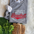 Custom Embroidered Baseball or Softball Team Sweatshirt or Hoodie | Fully Personalized