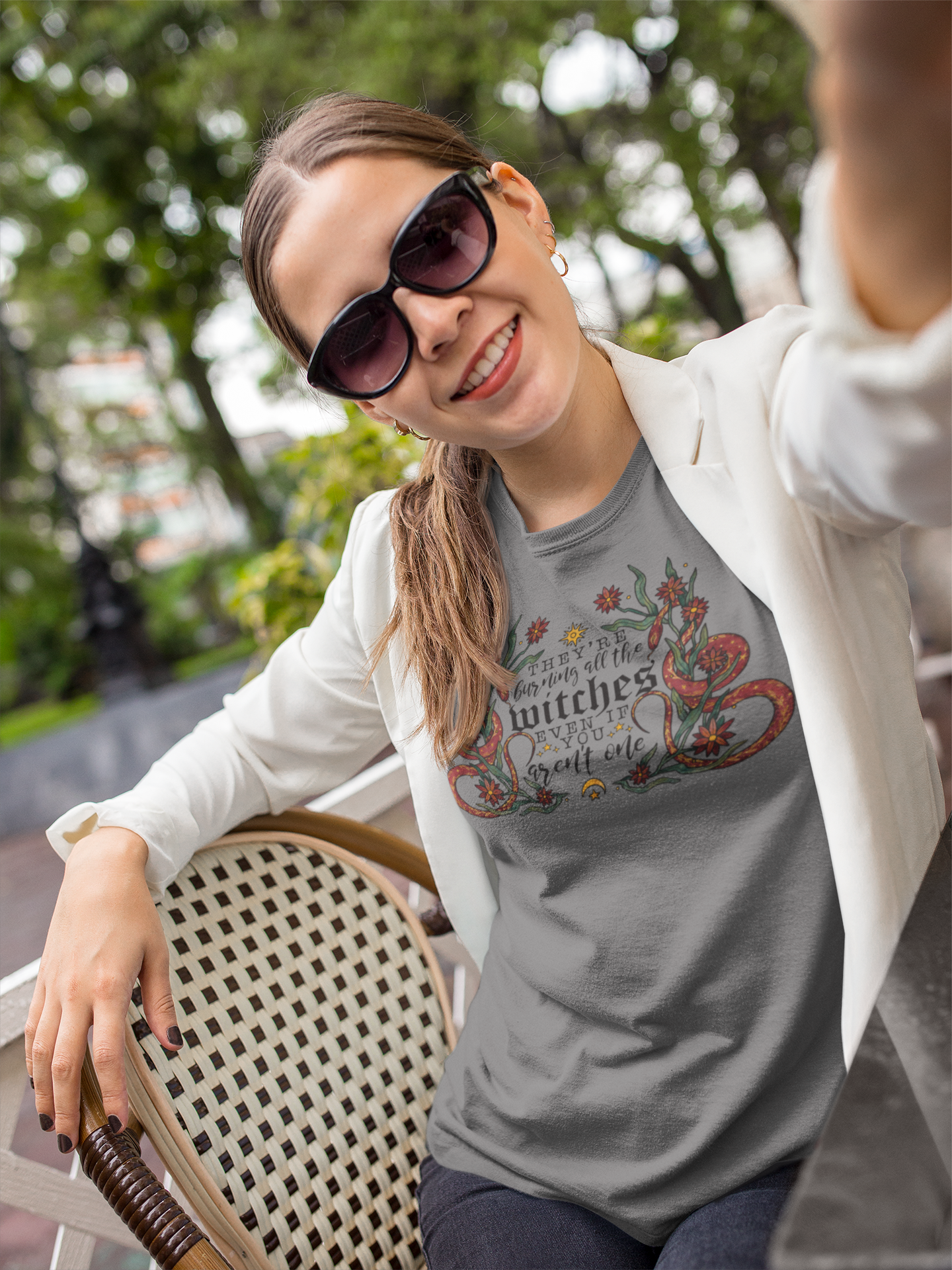 They're Burning All the Witches Even If You Aren't One Graphic Tee