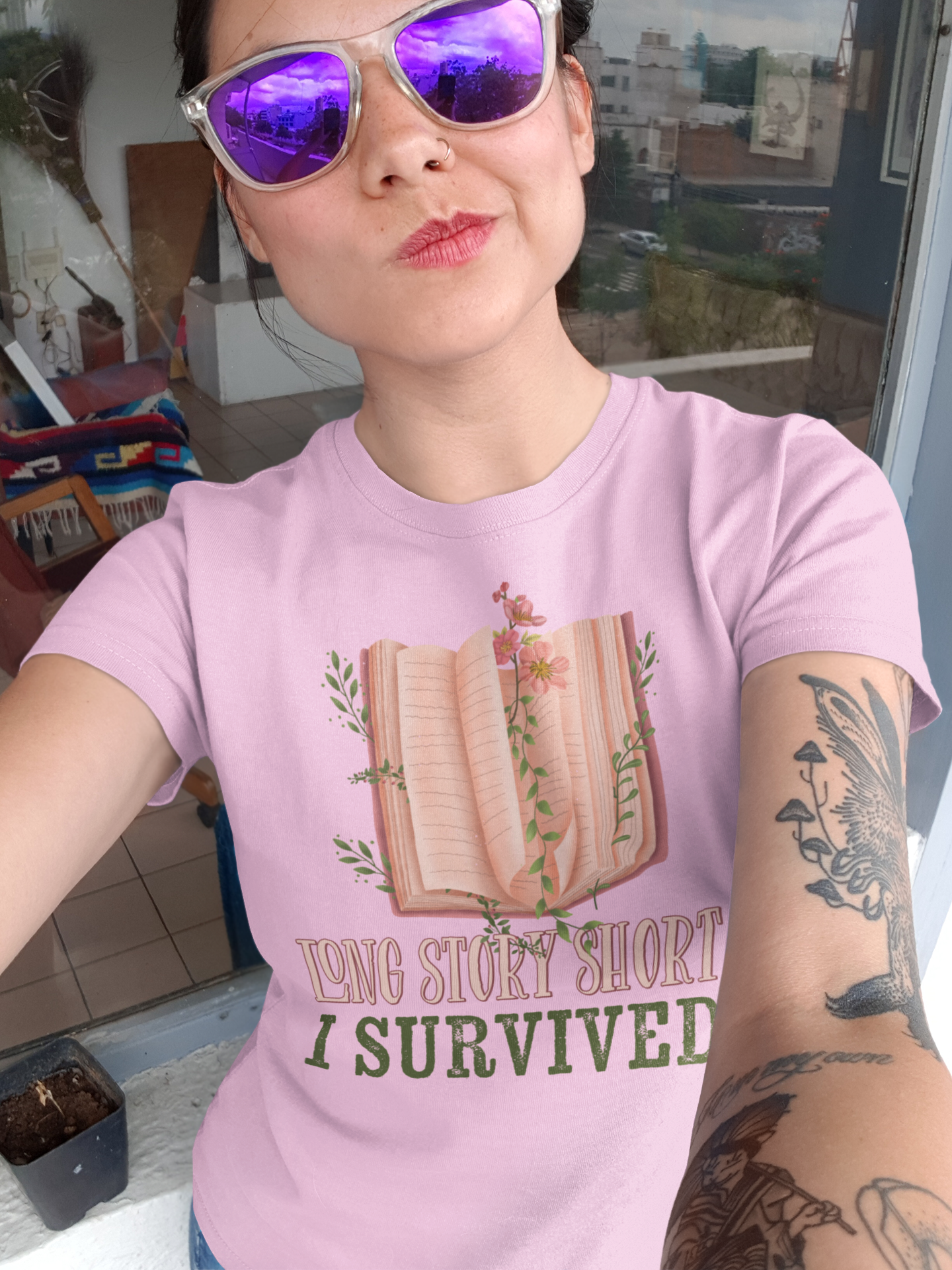Long Story Short I Survived Graphic Tee