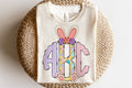Easter Bunny Monogram Graphic Tee - Merch Girls